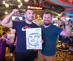 caricatura Ion Pascu Bombardierul