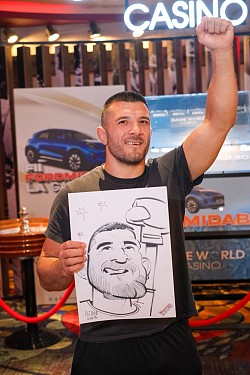 caricatura Ion Pascu Bombardierul