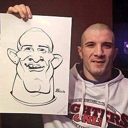 caricatura Ion Pascu Bombardierul