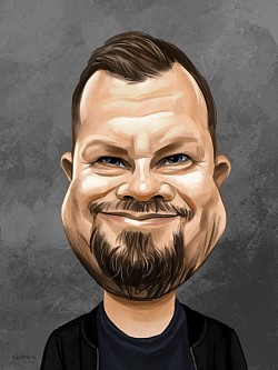 Caricaturist Iancu Avram